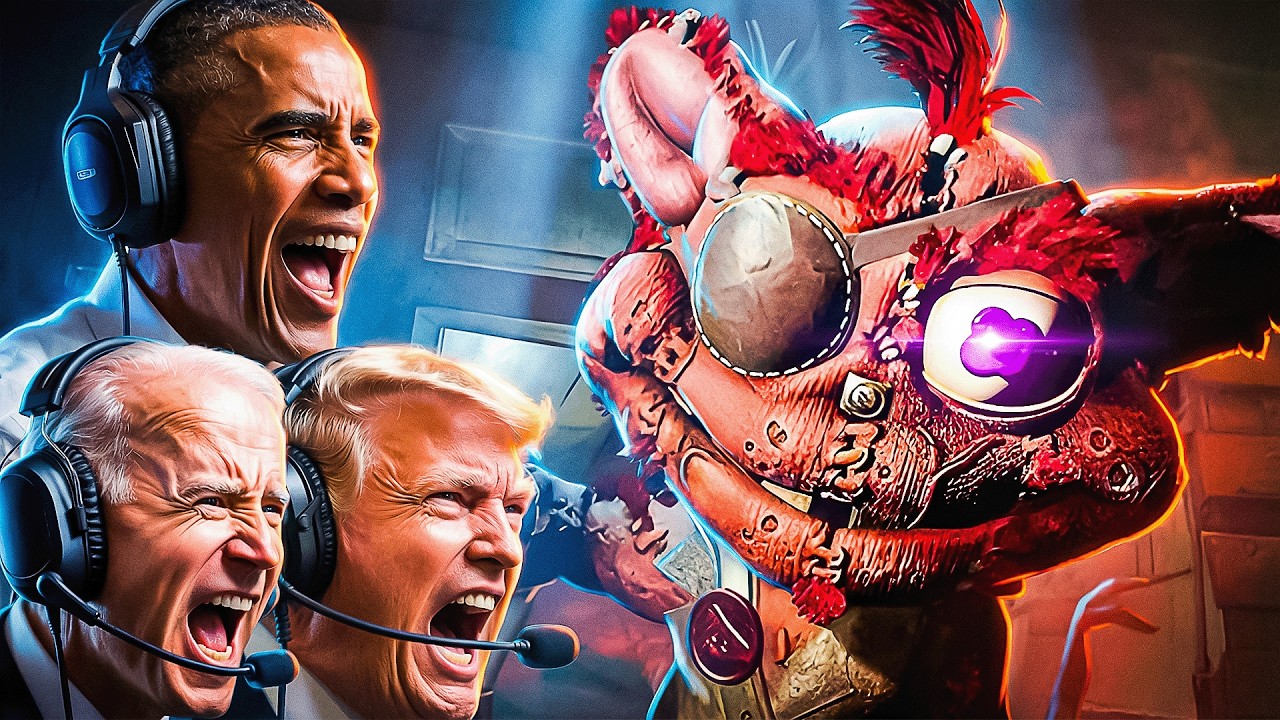 WHO IS THIS?! | US Presidents Play Poppy Playtime Chapter 5 Part 2