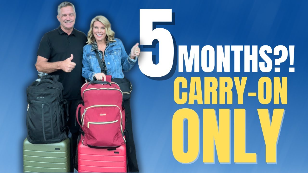 Всё, что мы взяли с собой в пятимесячное путешествие (только ручная кладь).