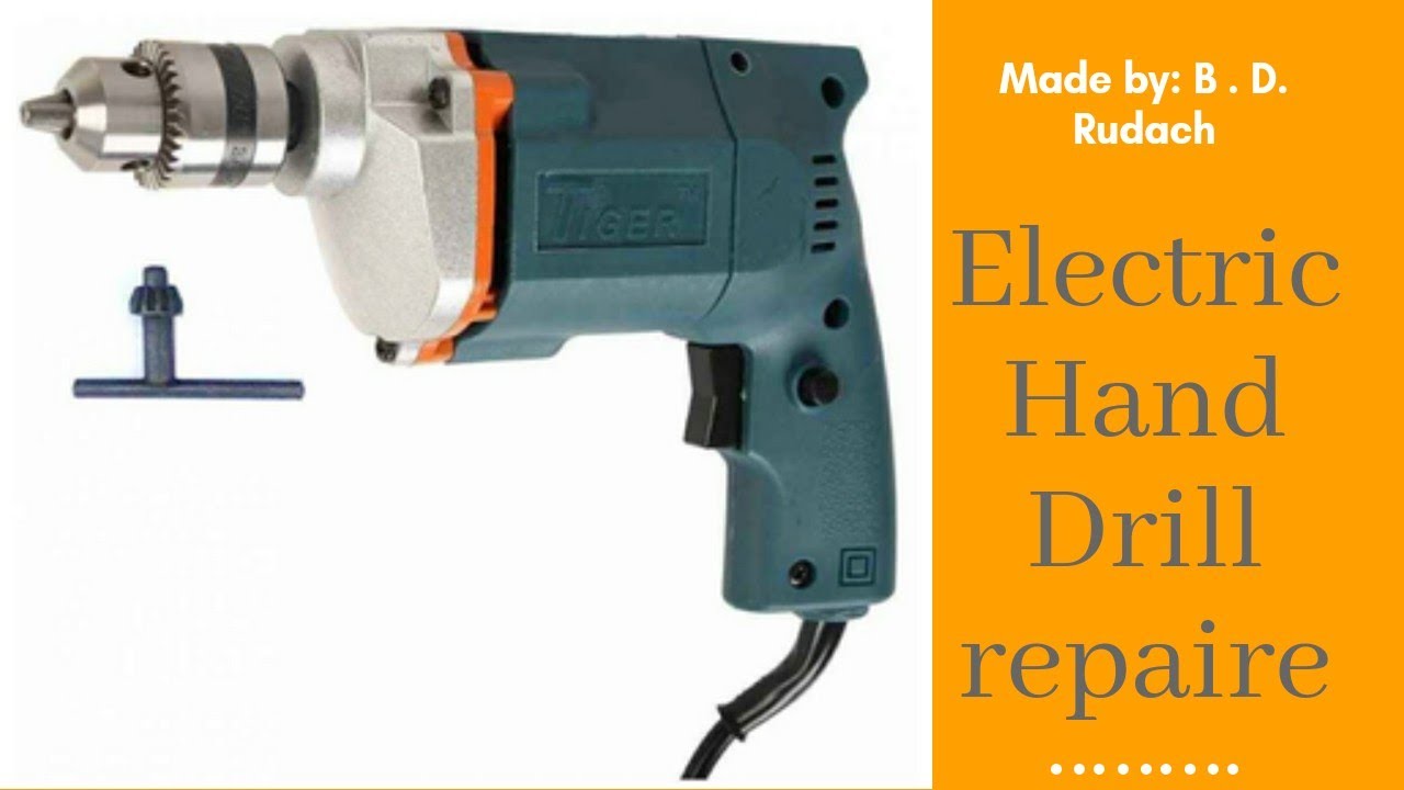 Electric hand drill repair in hindi|| how to repaire hand drill|| - YouTube