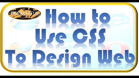 MS Expression Web4 Learning from beginning Lesson 09- How to Use CSS to Design Webpage
