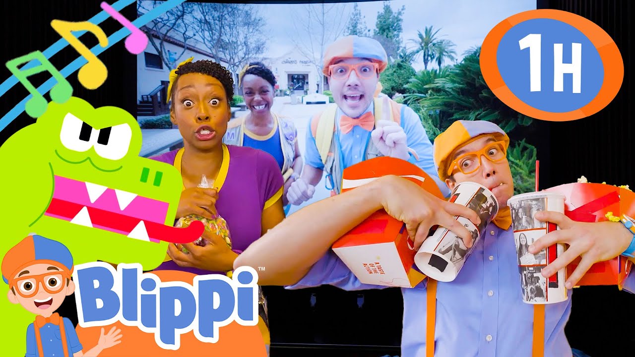 Candy And Snacks For The Dino Movie 1 Hour Of BLIPPI And Meekah candy-and-snacks-for-the-dino-movie-1-hour-of-blippi-and-meekah
