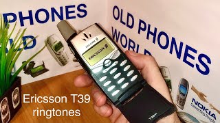 Ericsson T39 ringtones 🎵 - by Old Phones World