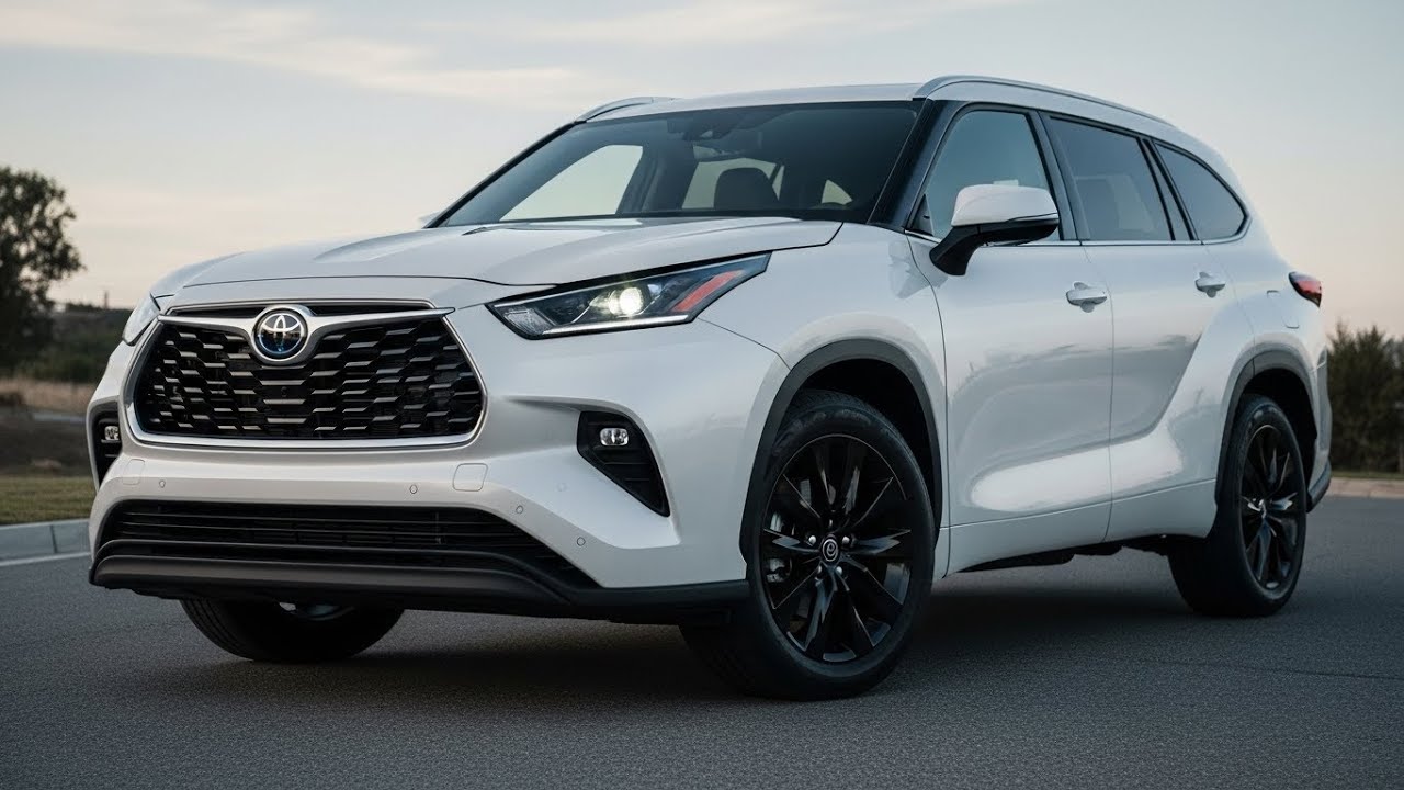 2026 Toyota Highlander - Hybrid Power, Premium Upgrade Explained