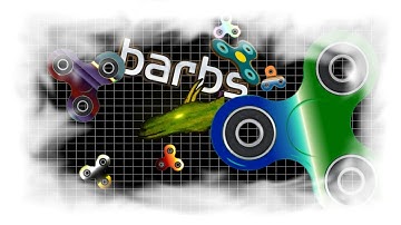 Barbs.io Fidget Spinner Multiplayer IO Game like Spinz.io & Agar.io - Barbs.io Top of Leaderboard