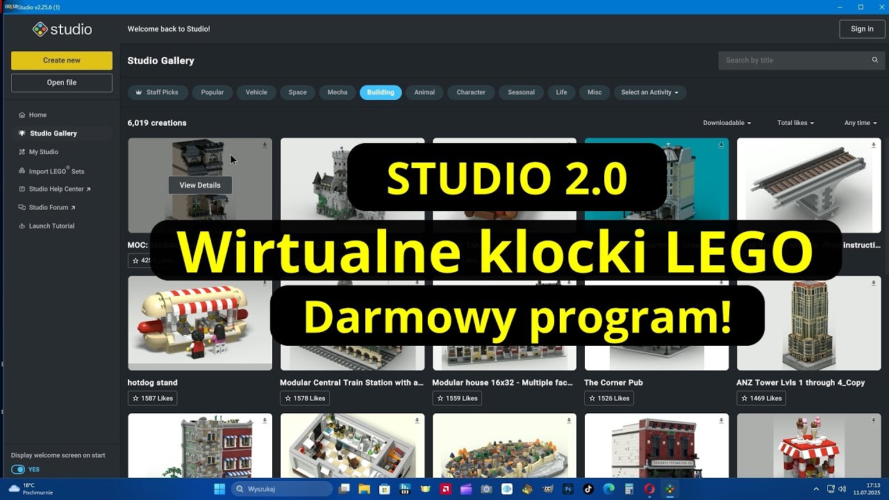 Studio 2.0 – Buduję Wirtualnie z LEGO! - YouTube