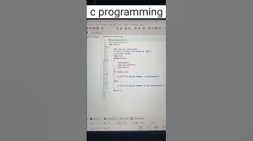 Palindrome number or not in c programming | #coding #programming #shorts #youtubeshorts #bca