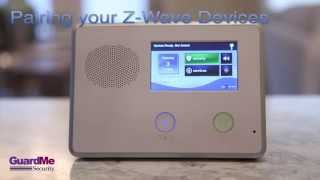 GuardMe Touch Screen Tutorial | Pairing Z Wave Devices