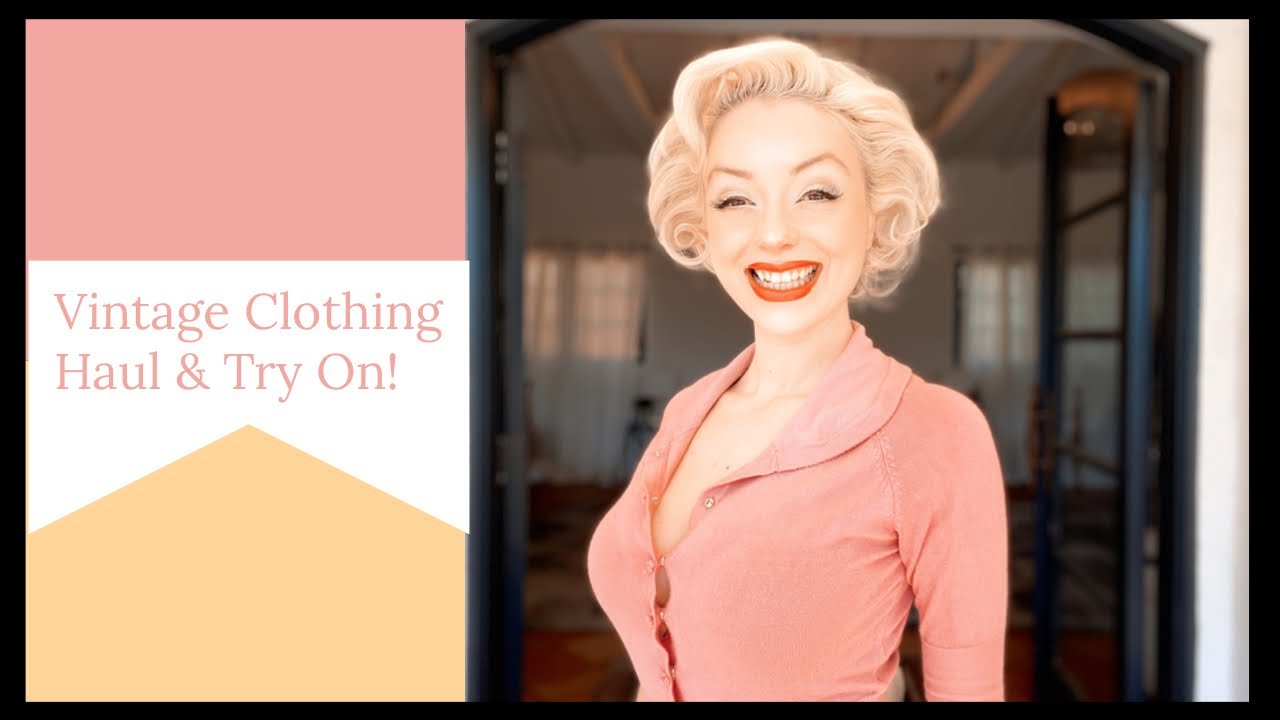 VINTAGE CLOTHING HAUL & TRY ON! 😃 JASMINE CHISWELL YouTube