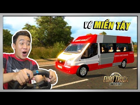 Nhà Xe Kumho Samco "16 Chỗ" Về Miền Tây | ETS2