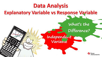Data Analysis Explanatory and Response