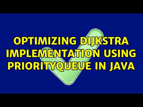 Optimizing Dijkstra implementation