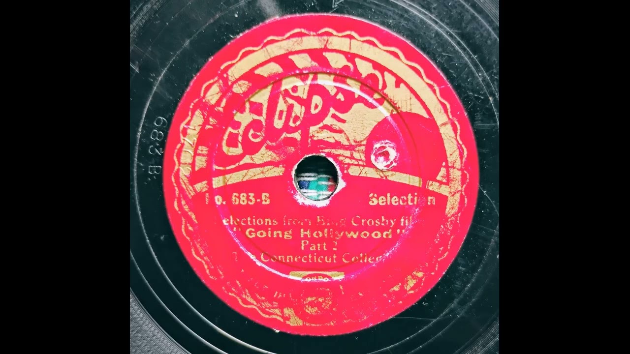 Connecticut Collegians "Going Hollywood" Film selection with Maurice Elwin, Eclipse 683,  March 1934