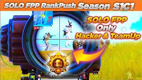 DAY-5 Solo fpp Conqueror rank push C3S7 | How to get top 10 solo fpp #solofppconqueror#solofpp