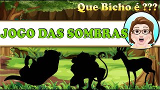 Jogo das Sombras 🐬 Que Bicho é ? Animais Marinhos - Jogos