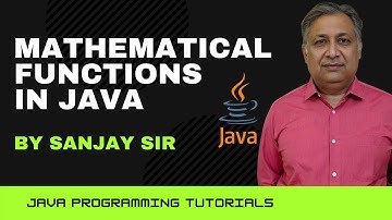 Mathematical functions in Java | ICSE | class 9 | class 10