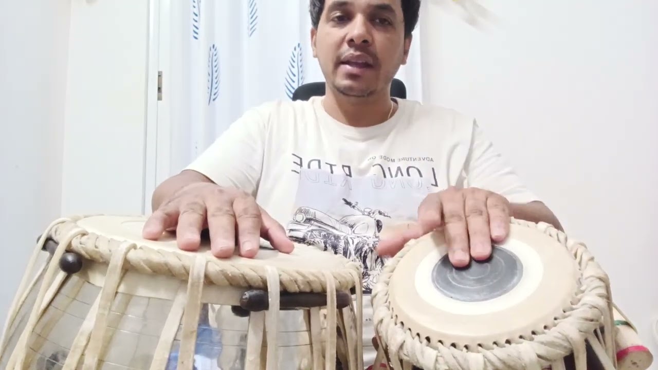66#タブラ 初級6カイダ1(palta9) let's play Tabla beginners6 - YouTube