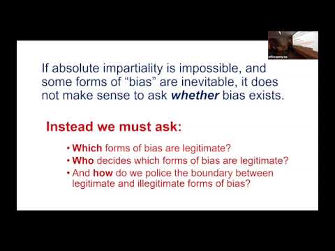 The Impartiality and Legitimacy of International Arbitrators – Prof Catherine Rogers