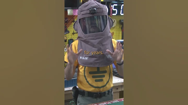 Flashy Suit #engineering #comedy #chrisboden #arcflash #safety #calorie #joule #arc #flash #science