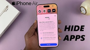 How To Hide Apps On iPhone Air