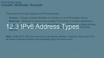 ITN Module 12 IPv6 Addressing - Part 1