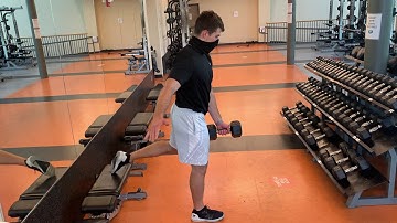 RFE DB split squat