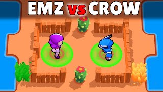 EMZ vs CROW I 1 vs 1 I Brawl Stars