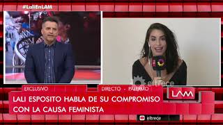 El compromiso feminista de Lali Espósito