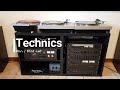 Vintage technics pro set