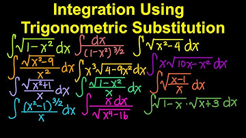 Integration Using Trigonometric Substitution Part 1 (Live Stream)