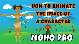 How to animate the image of a character in Moho - Anime Stidio