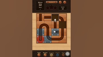 Roll the Ball slide puzzle Premium G Pack Level 12 Solution