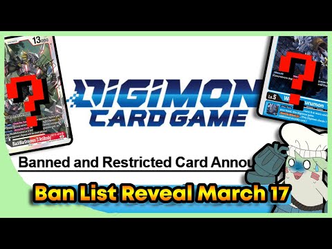 UPDATE: Digimon TCG Global June 1st Ban List Announced