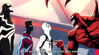 Carnage  Reacts To Miles and peter New Suits