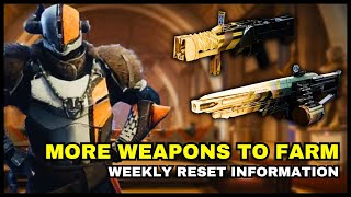 DESTINY 2 - HAMMERHEAD IS HERE! (WEEKLY RESET)