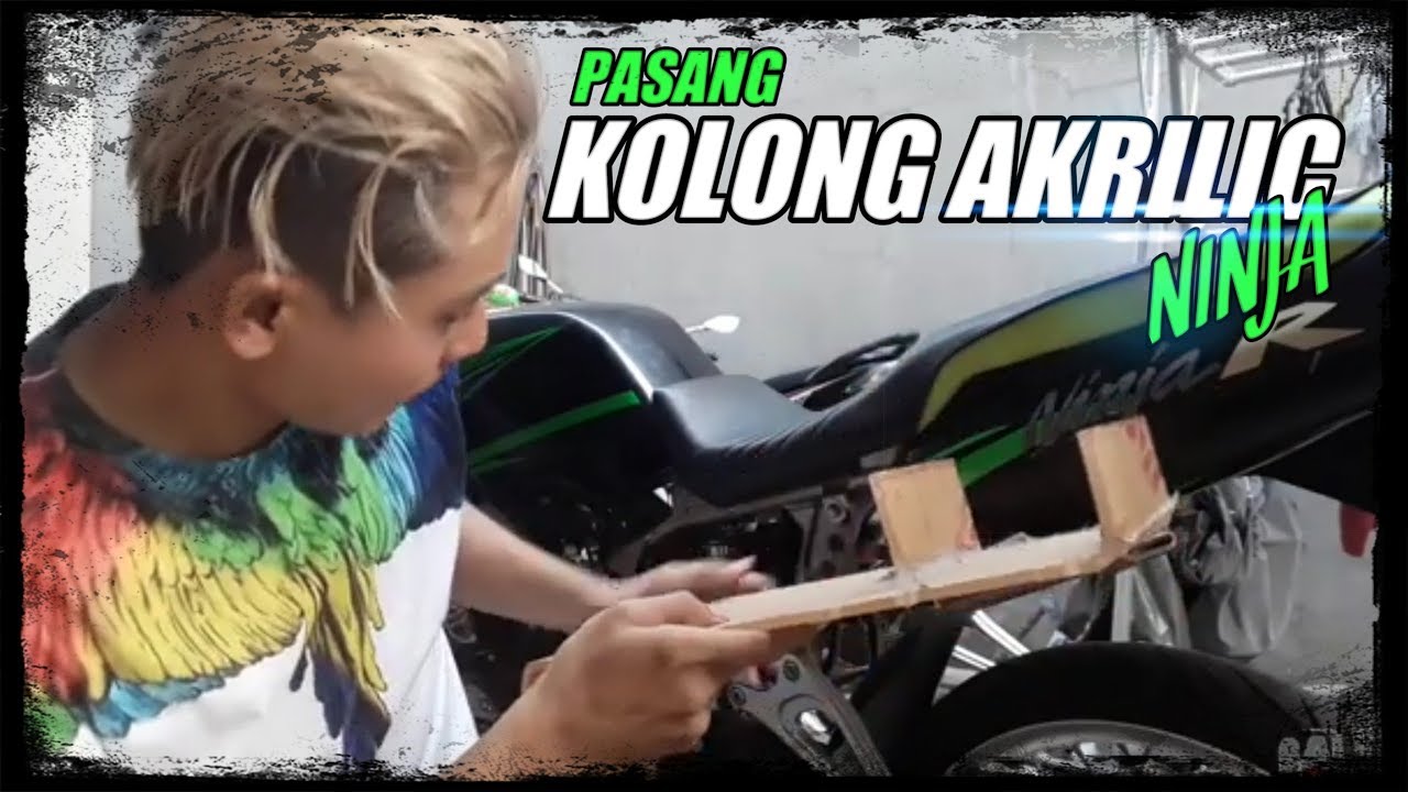  Cara pasang akrilik  kolong di ninja GaleriNinjaVlog 