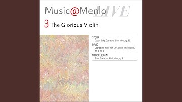 Double String Quartet No. 1 in D Minor, Op. 65: III. Larghetto (Live)