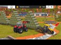 Making Round Hay Bales In Fs 18 Multiplayer Gameplay : Farming Simulator 18 Android Timelapse #fs18