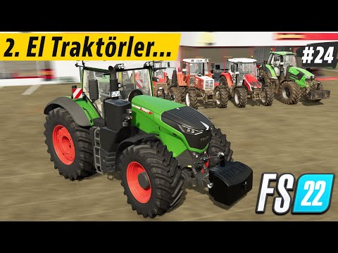 Farming Simulator 22 - 2. El Hasarlı Traktör Satın Aldık! Fendt 1050 Vario 24. Bölüm