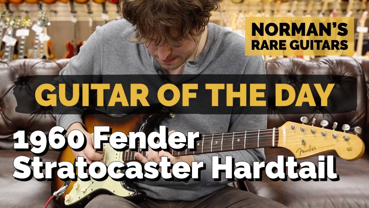 Guitar of the Day: 1960 Fender Stratocaster Hardtail | Norman's Rare Guitars