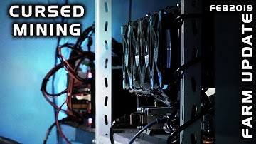 Cursed Mining Farm #11: GPU ASIC USB CPU Update - February 2019