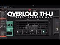 Overloud thu  first impressions