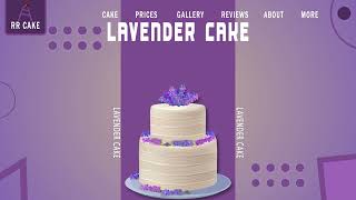 Creating Cake Website in After Effects | After Effects cake website Tutorial #aftereffects #website