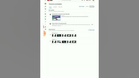 Featured video for Returning Subscribers 2022 - How to add featured video on YouTube#shorts