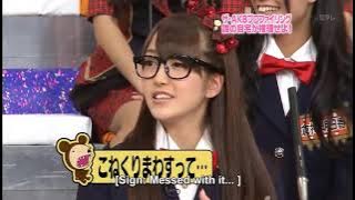 AKBINGO! episode 60 ~AKB Profiling & Minegishi Minami Back Flip Challenge (2009.11.18) english sub
