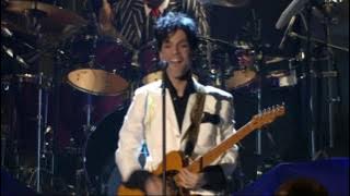 Prince performs 'Let's Go Crazy' at the 2004 Rock & Roll Hall of Fame Induction Ceremony