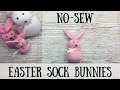 Easter Sock Bunnies | How to make | Hannah Spannah