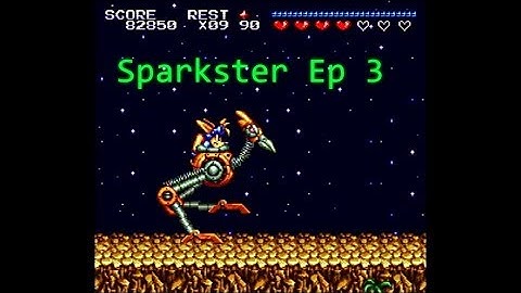 Sparkster (SNES) Ep 3: Robo Ostrich