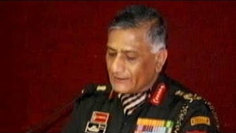 Supreme Court contempt notice to former army chief VK Singh on age row