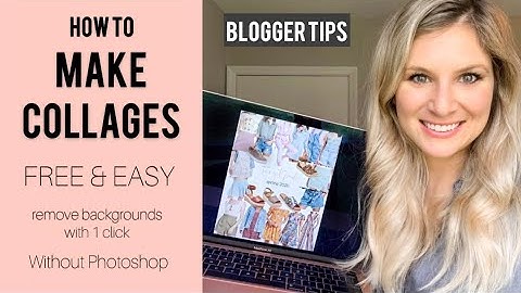 How to Make Gift Guide Collages in Canva for Bloggers FREE and EASY NO PHOTOSHOP