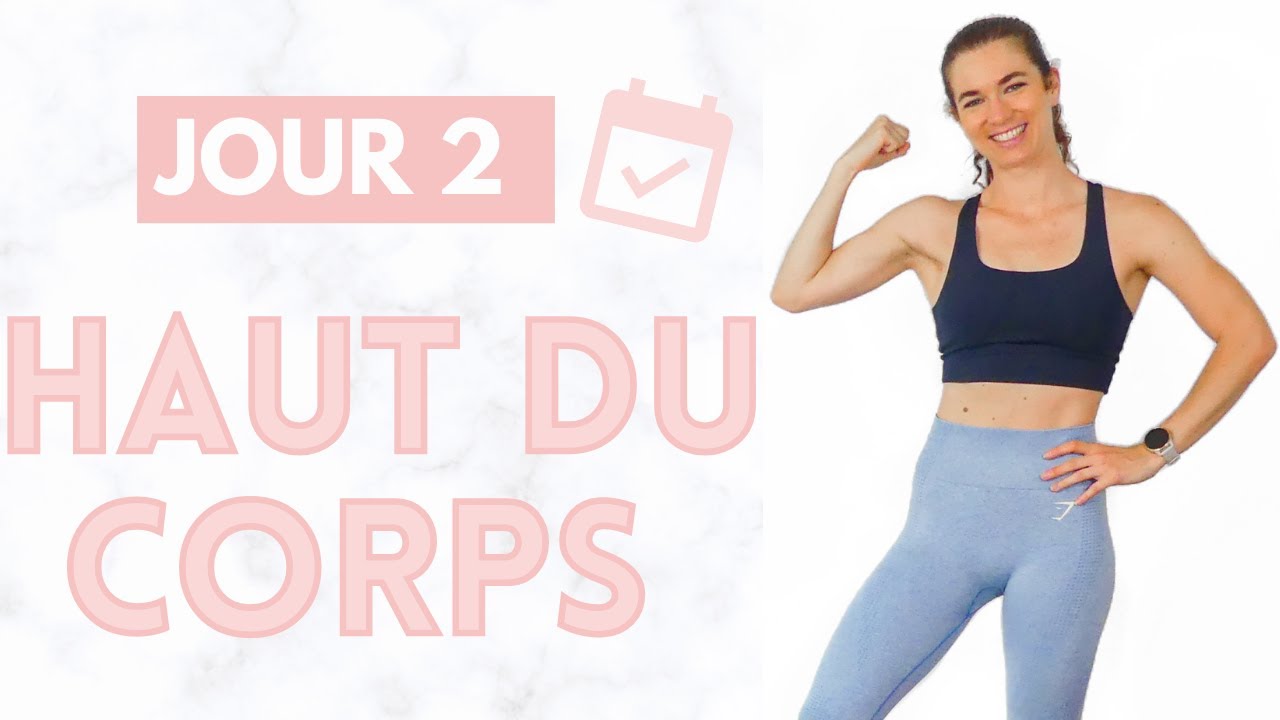 JOUR 2 - 15min Haut Du Corps Sans Les Poignets, Sans Materiel | Défi 30 jours